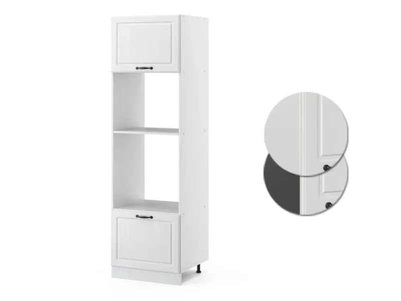 Vicco Mikrowellenschrank R-Line Küchenregal für die Mikrowelle Landhaus/ 60 cm< Küchenregale