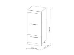 Vicco Mikrowellenschrank Fame-Line Küchenregal für die Mikrowelle Goldkraft /Anthrazit 60 cm< Küchenregale