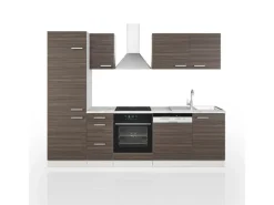 Vicco Optima Küchenzeile /Weiß 270 cm ohne ArbeitsplatteOptima ohne E-Geräte< Einbauküchen
