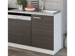 Vicco Optima Küchenzeile /Weiß 270 cm ohne ArbeitsplatteOptima ohne E-Geräte< Einbauküchen