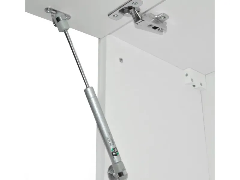 Vicco Rick Eckküche Weiß/Sonoma 187 x 167 cm AP MarmorRick ohne E-Geräte Sonoma-Weiß