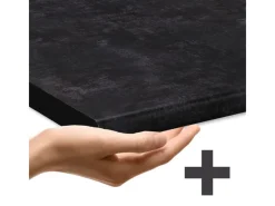 Vicco R-Line Einbauküche in L-Form Schwarz Beton/Anthrazit 227 x 287 cm AP Anthrazit ohne E-Geräte< Winkelküchen|Einbauküchen