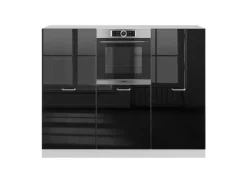 Vicco R-Line Einbauküche /Weiß 180 cm ohne Arbeitsplatte ohne E-Geräte< Einbauküchen
