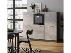 Sale Vicco R-Line Küchenblock /Anthrazit 180 cm ohne Arbeitsplatte ohne E-Geräte Beton