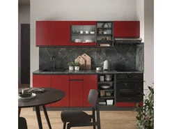 Küchenschränke<Vicco R-Line Küchenzeile /Anthrazit 240 cm AP Anthrazit ohne E-Geräte