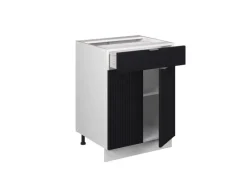 Küchenschränke<Vicco Schubunterschrank Fame-Line Gestreift 60 cm mit Schublade AP Marmor