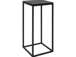 Best vidaXL Beistelltische 2 Stk. Schwarz Stahl