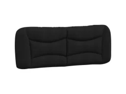 Outlet vidaXL Bett mit Matratze Schwarz 140x200 cm Stoff Modell 12007275