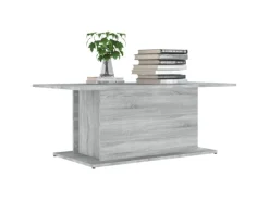 Kühlschränke<vidaXL Couchtisch Grau Sonoma 102x55,5x40 cm Holzwerkstoff 813093