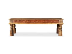 vidaXL Couchtisch Massivholz Mango Akazie 110x60x38 cm 245140