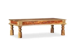 vidaXL Couchtisch Massivholz Mango Akazie 110x60x38 cm 245140