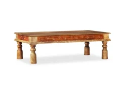 vidaXL Couchtisch Massivholz Mango Akazie 110x60x38 cm 245140