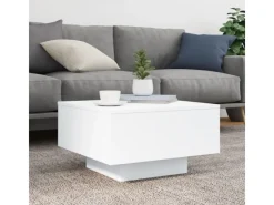 Clearance vidaXL Couchtisch 55x55x31 cm Holzwerkstoff 836567 Weiß