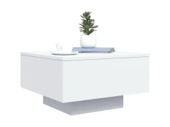 Clearance vidaXL Couchtisch 55x55x31 cm Holzwerkstoff 836567 Weiß