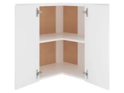 vidaXL Eckhängeschrank Weiß 57x57x60 cm Holzwerkstoff< Küchenschränke