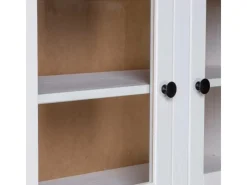 Hot vidaXL Highboard Weiß 93x40,5x180 cm Kiefernholz Panama