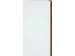 Online vidaXL Hängeschrank Glas Räuchereiche 60x31x60 cm Holzwerkstoff