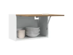 Küchenschränke<vidaXL Hängeschrank Lyon Artisan-Eiche 60x31x40 cm Holzwerkstoff 856117