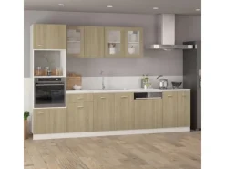 Hot vidaXL Hängeschrank Lyon Sonoma-Eiche 39,5x31x60 cm Holzwerkstoff 801255 Sonoma Eiche