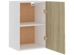 Hot vidaXL Hängeschrank Lyon Sonoma-Eiche 39,5x31x60 cm Holzwerkstoff 801255 Sonoma Eiche