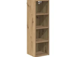 Hot vidaXL Hängeschrank mit Speicher Riga Artisan-Eiche 30 x 29,5 x 100 cm 884465 Artisan Eiche