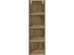 Hot vidaXL Hängeschrank mit Speicher Riga Artisan-Eiche 30 x 29,5 x 100 cm 884465 Artisan Eiche