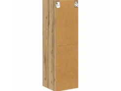 Hot vidaXL Hängeschrank mit Speicher Riga Artisan-Eiche 30 x 29,5 x 100 cm 884465 Artisan Eiche