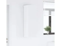 Best vidaXL Hängeschrank mit Tür Riga 30 x 31 x 100 cm Holzwerkstoff 884330 Weiß