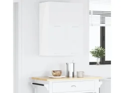 Hot vidaXL Hängeschrank mit Tür Riga 60 x 31 x 40 cm Holzwerkstoff 884162 Weiß