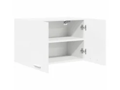 Hot vidaXL Hängeschrank mit Tür Riga 60 x 31 x 40 cm Holzwerkstoff 884162 Weiß
