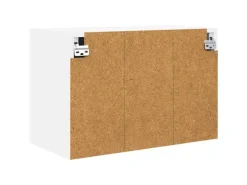 Hot vidaXL Hängeschrank mit Tür Riga 60 x 31 x 40 cm Holzwerkstoff 884162 Weiß