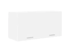 Clearance vidaXL Hängeschrank mit Tür Riga 80 x 31 x 40 cm Holzwerkstoff 884178 Weiß