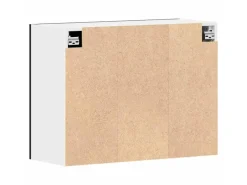 Best vidaXL Hängeschrank mit Tür Riga Schwarz Eichen-Optik 80 x 31 x 60 cm 863144 Eiche Schwarz