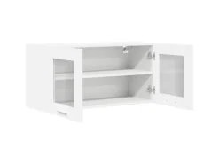 vidaXL Hängeschrank mit Tür Riga 80 x 31 x 40 cm Holzwerkstoff 884226< Küchenschränke