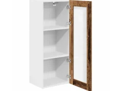 vidaXL Hängeschrank Riga 40 x 31 x 100 cm Holzwerkstoff 884384< Küchenschränke