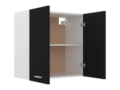 Küchenschränke<vidaXL Hängeschrank Schwarz 60x31x60 cm Holzwerkstoff