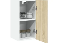 vidaXL Hängeschrank Sonoma-Eiche 29,5x31x60 cm Holzwerkstoff< Küchenschränke