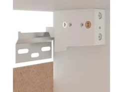 Küchenschränke<vidaXL Hängeschrank Weiß 60x31x40 cm Holzwerkstoff