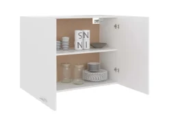 vidaXL Hängeschrank Weiß 80x31x60 cm Holzwerkstoff< Küchenschränke