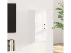 Küchenschränke<vidaXL Hängeschrank Weiß 35x34x90 cm Holzwerkstoff