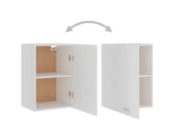 Clearance vidaXL Hängeschrank Weiß 39,5x31x60 cm Holzwerkstoff