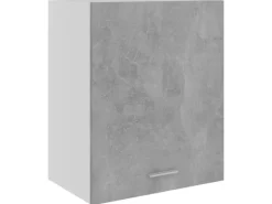 vidaXL Hängeschränke 2 Stk Betongrau 50x31x60 cm Holzwerkstoff< Küchenschränke