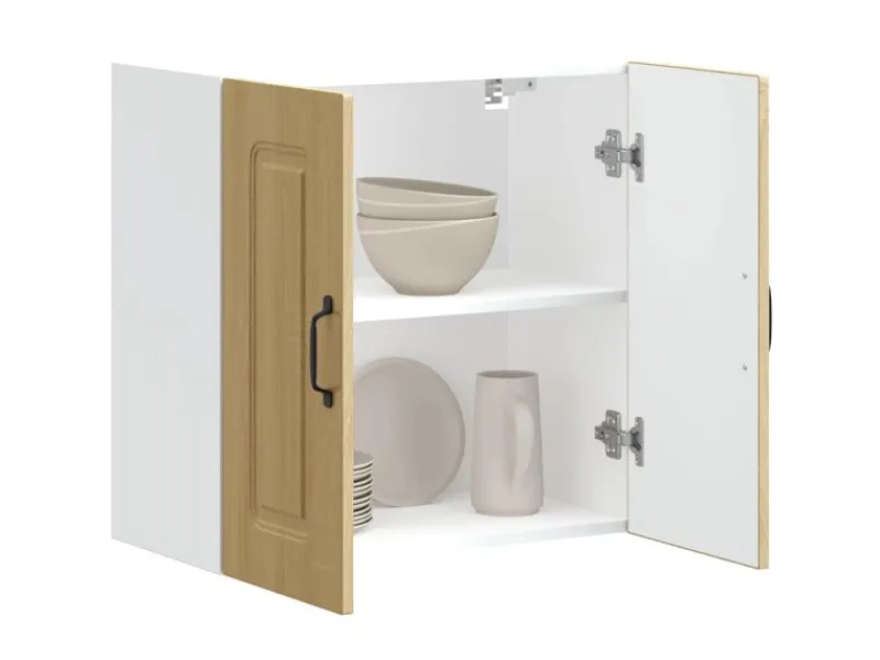 vidaXL Küchen-Hängeschrank Kalmar Sonoma-Eiche Holzwerkstoff 853580 Sonoma Eiche