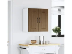 Hot vidaXL Küchen-Hängeschrank Kalmar Braun Eichen-Optik Holzwerkstoff 853584 Eiche Braun