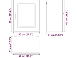 Küchenschränke<vidaXL Küchen-Hängeschrank Kalmar Holzwerkstoff 853557