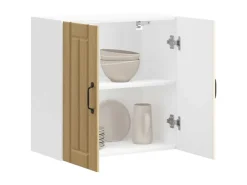 vidaXL Küchen-Hängeschrank Lucca Sonoma-Eiche Holzwerkstoff 853820< Küchenschränke