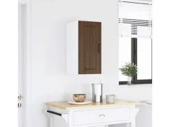 vidaXL Küchen-Hängeschrank Lucca Braun Eichen-Optik Holzwerkstoff 853784< Küchenschränke