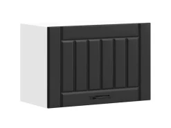 New vidaXL Küchen-Hängeschrank Lucca Holzwerkstoff 853838 Schwarz