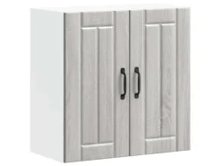 vidaXL Küchen-Hängeschrank Lucca Grau Sonoma Holzwerkstoff 853823< Küchenschränke