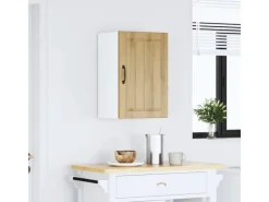 Küchenschränke<vidaXL Küchen-Hängeschrank Lucca Artisan-Eiche Holzwerkstoff 853796